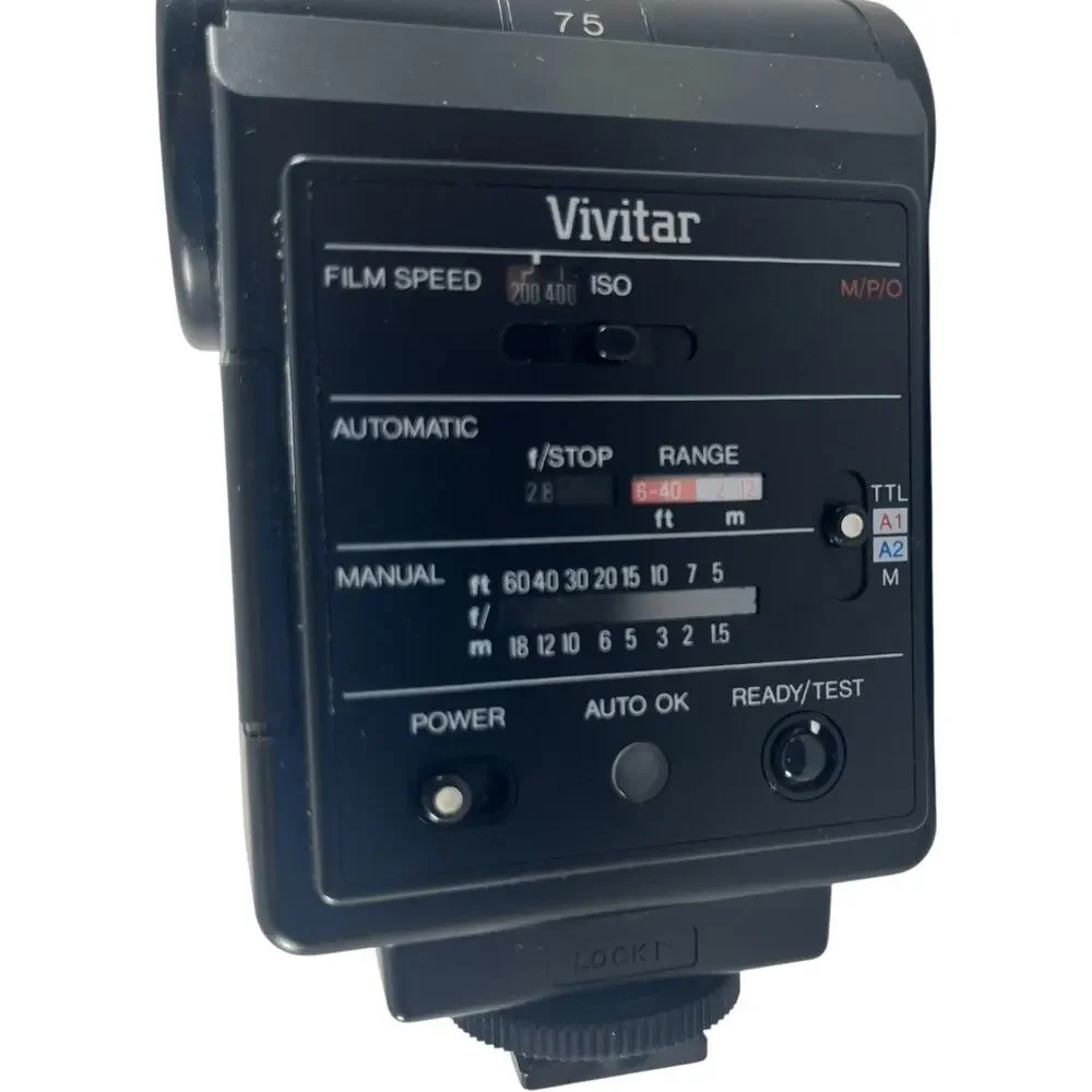 Vivitar 550FD Auto Thyristor Camera Flash Vintage Electronic Flash Unit